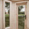 Cask side window