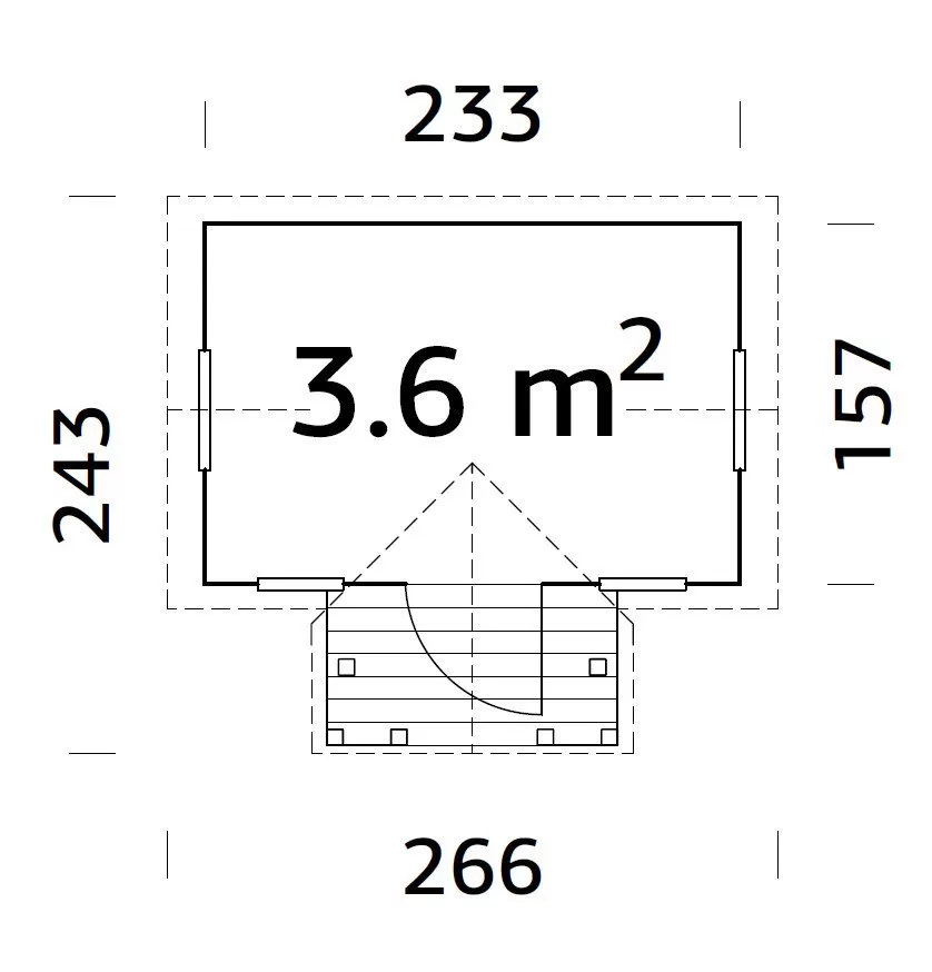 Medinis vaikų žaidimų namelis Amelija-8