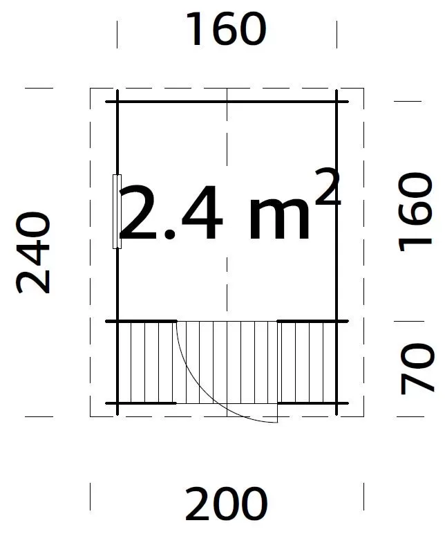 Medinis vaikų žaidimų namelis Liucija-1