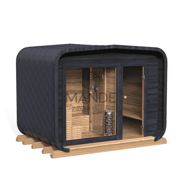 LUX sauna su priešpirčiu 240x340