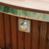 Stainless steel hot tub with integrated heater (15)