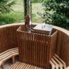 Stainless steel hot tub with integrated heater (6)