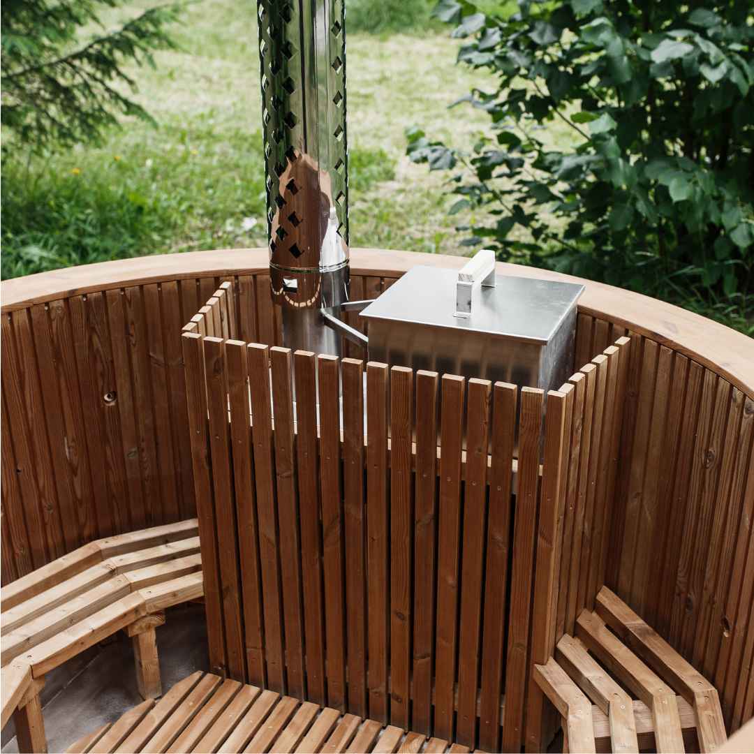 Stainless steel hot tub with integrated heater (6)