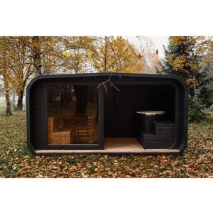 2in1 LUX pirtis + šalto vandens kubilas